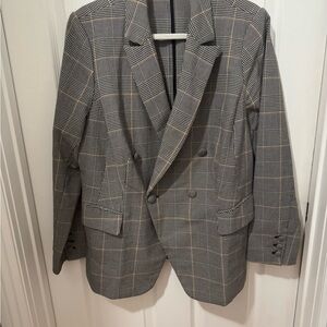 Lane Bryant Classic Checkered Blazer